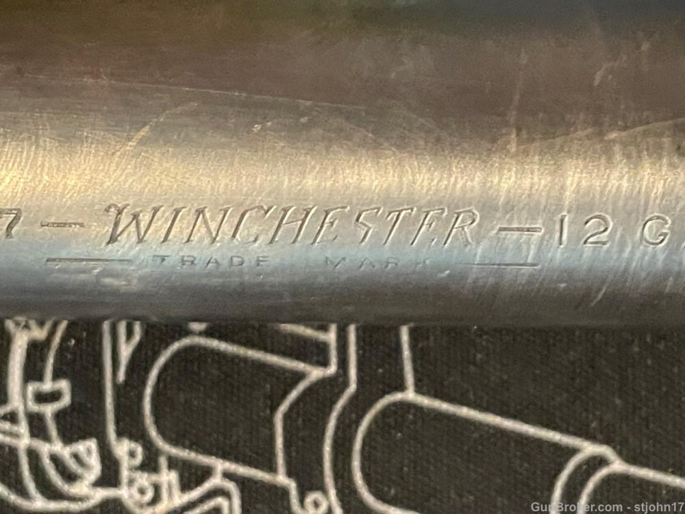 Winchester 30” Model 97 shotgun barrel 12ga full choke NO RESERVE-img-1
