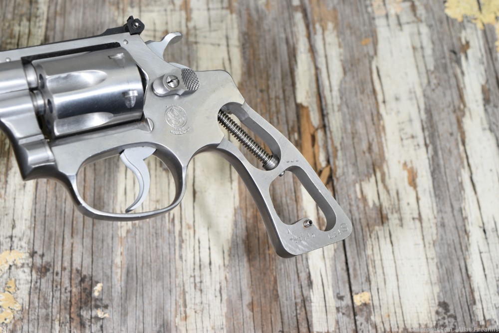 Smith & Wesson Model 63 .22LR 4" Stainless Revolver 1981-img-29