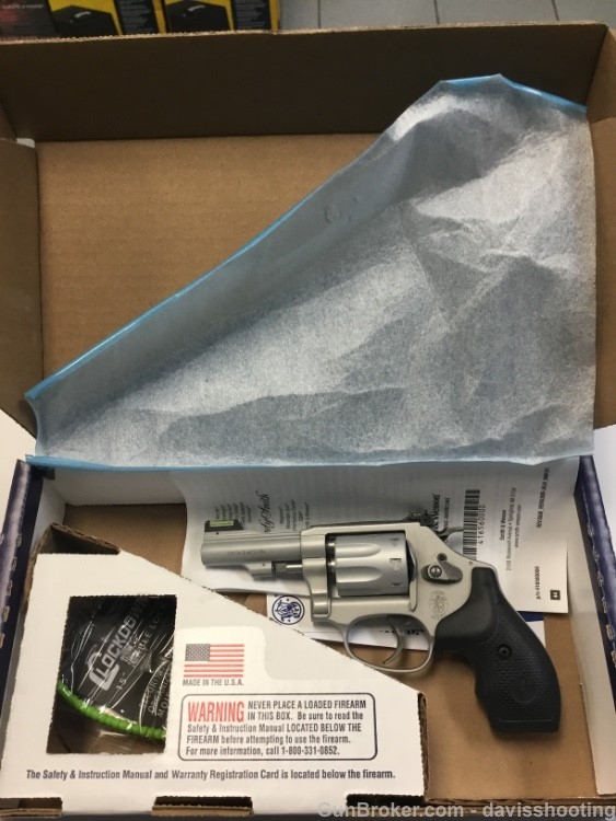 Smith & Wesson - M317 - 22lr Revolver - 3" Barrel    **EXC COND, IN BOX**-img-5