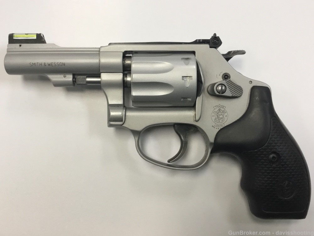 Smith & Wesson - M317 - 22lr Revolver - 3" Barrel    **EXC COND, IN BOX**-img-0