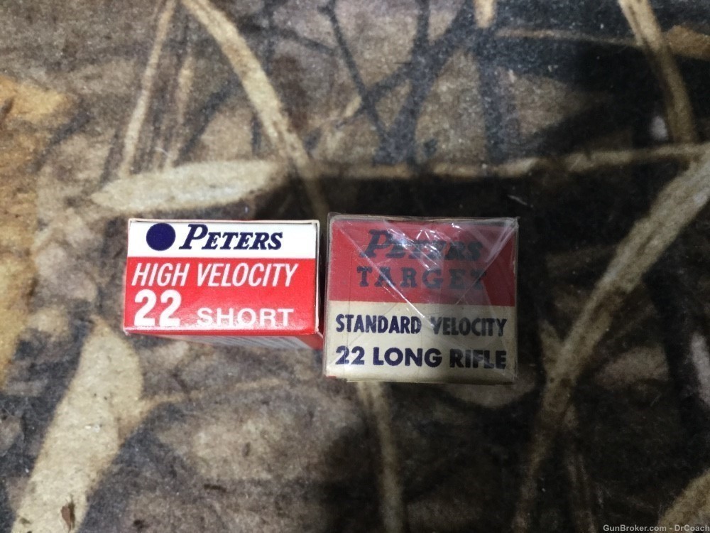 Vintage Peters 22 ammo lot-img-1