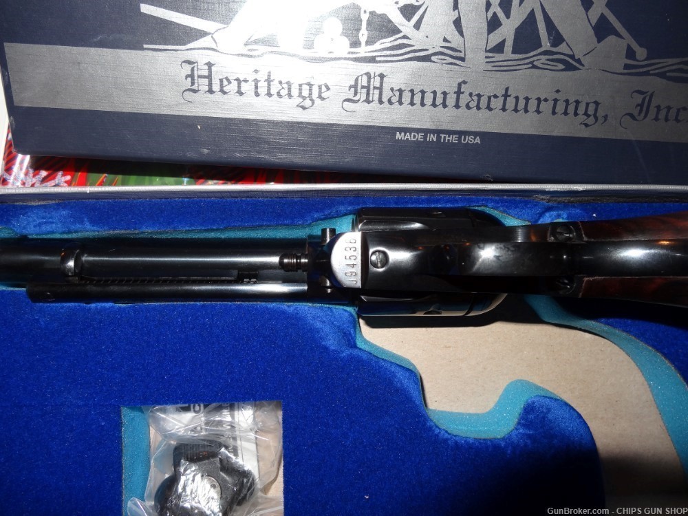 Factory New Heritage Arms Rough Rider 45 LC,  5 1/2 Blue-img-4