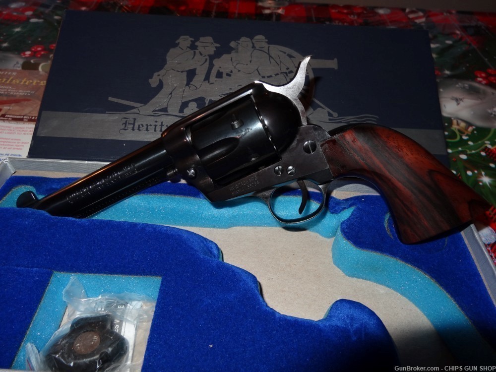 Factory New Heritage Arms Rough Rider 45 LC,  5 1/2 Blue-img-2