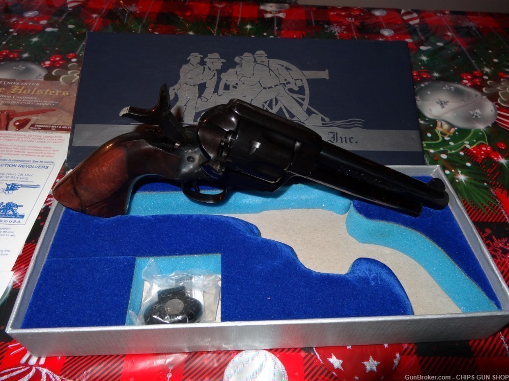 Factory New Heritage Arms Rough Rider 45 LC,  5 1/2 Blue-img-3