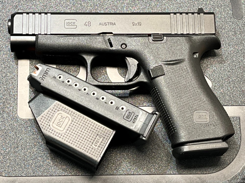 Glock, 48, Striker Fired, Semi-auto, Compact, 9MM, 4.17" Barrel, NO CC FEES-img-4