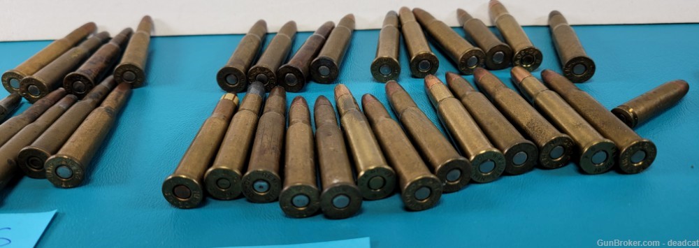 Lot of WWI WWII Ammunition Ammo Cartridges Military 38-55 M1 Carbine + MORE-img-9