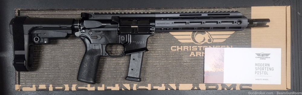 Christensen Arms CA9P 9mm 10.5" barrel NIB -img-0