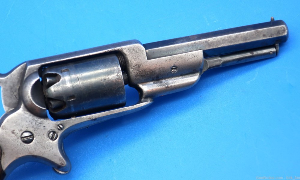 Whitney New Model Pocket Root Revolver 28 cal Civil War ca. 1860-67-img-10