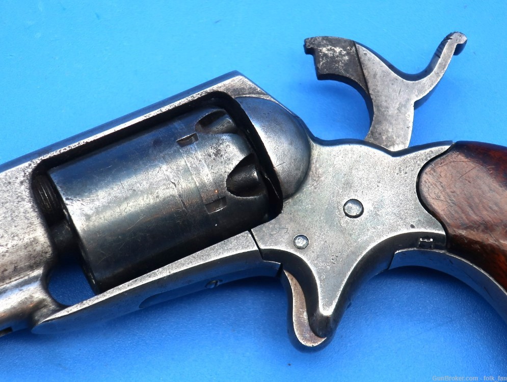 Whitney New Model Pocket Root Revolver 28 cal Civil War ca. 1860-67-img-11