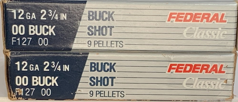Federal 12ga Classic 00 Buckshot 9 pellets, 2.75", 5rds. -img-3