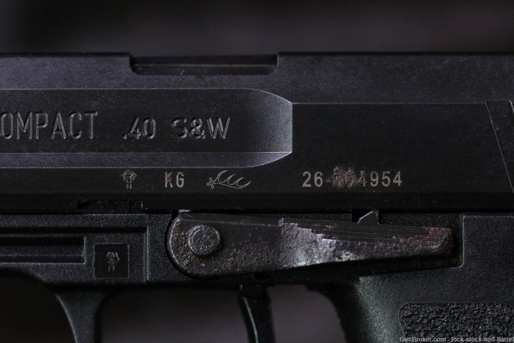 Heckler & Koch H&K USP Compact .40 S&W Double Action Semi Auto Pistol NO CA-img-14