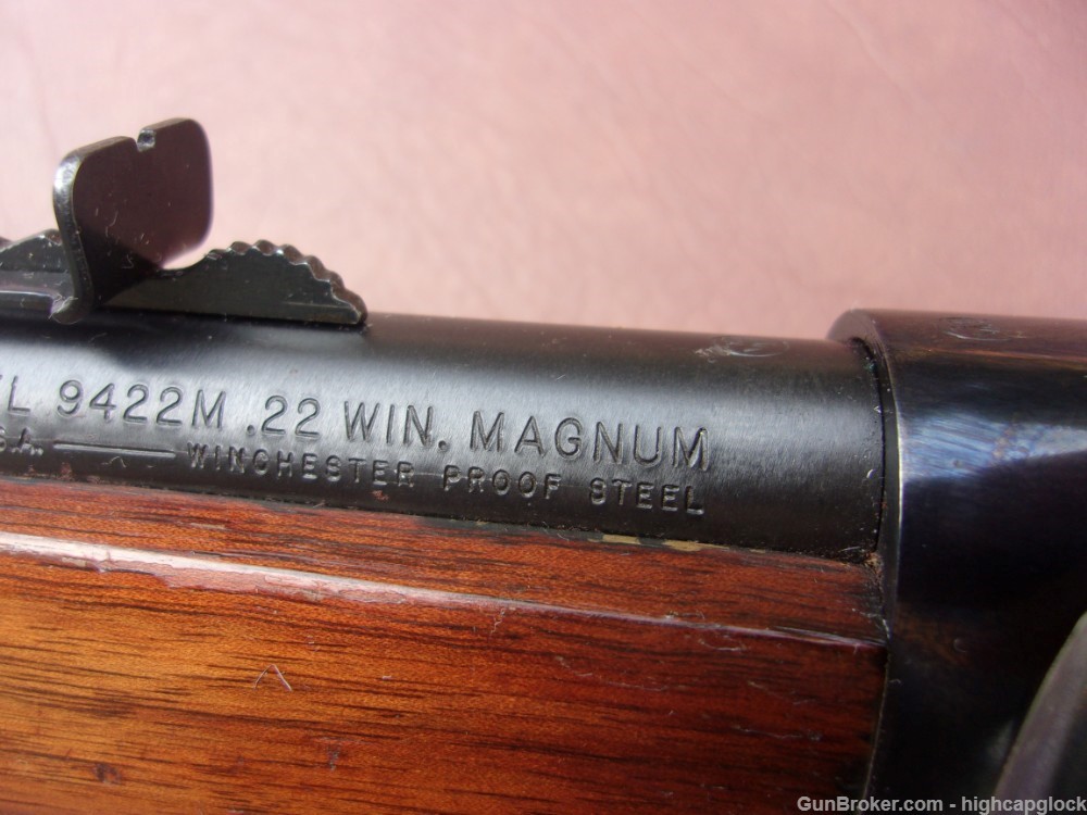 Winchester 9422 .22 Magnum 20" Lever Action TAKE DOWN Rifle 9422M $1START-img-13