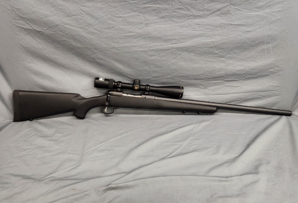 Savage model 11 rifle .223 Rem 24" synthetic with Nikon scope-img-0