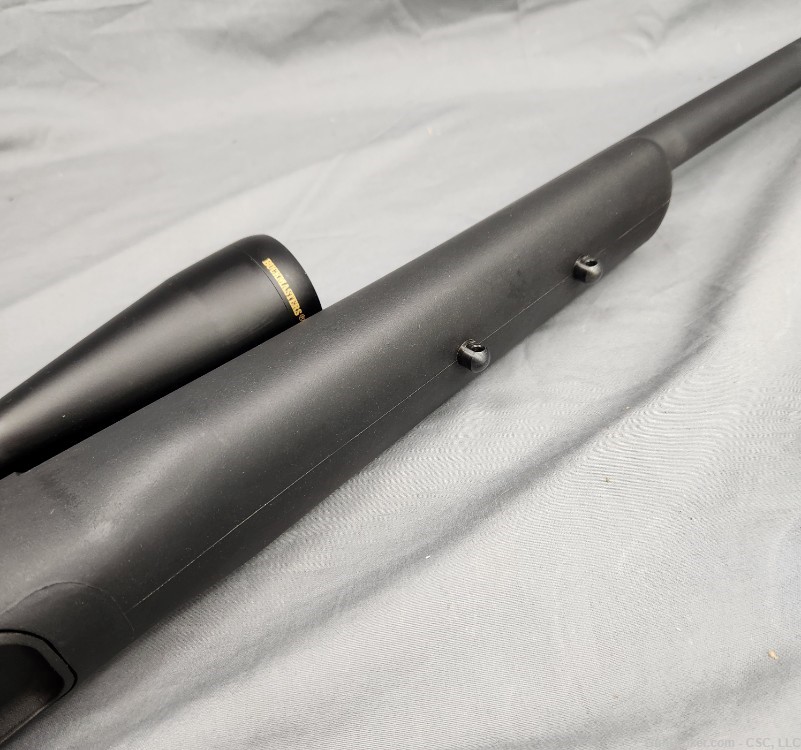 Savage model 11 rifle .223 Rem 24" synthetic with Nikon scope-img-12