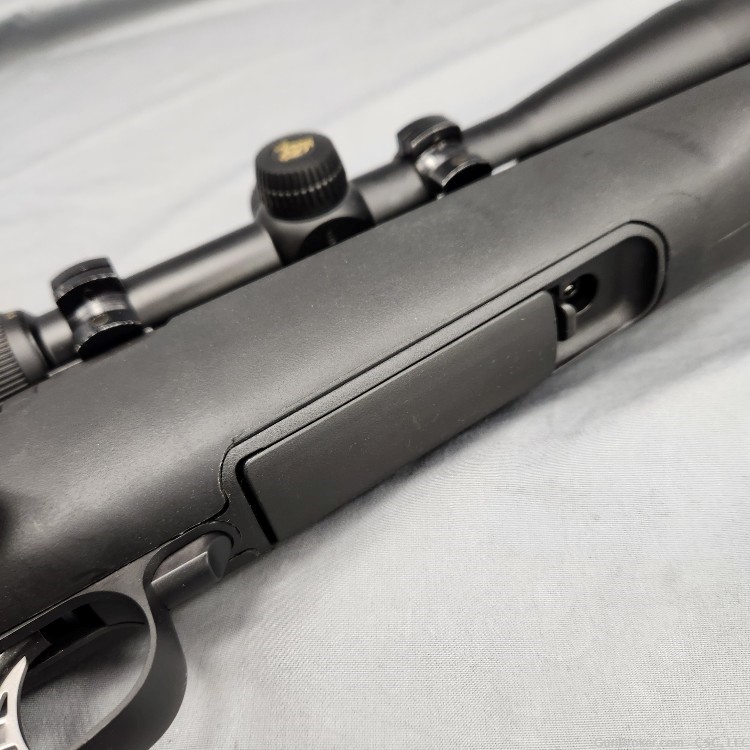 Savage model 11 rifle .223 Rem 24" synthetic with Nikon scope-img-10