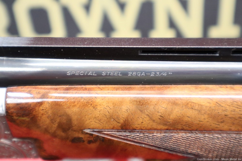 NOS Browning Citori Lightning 28ga Grade 6 VI Engraved w/Gold Inlays NO RES-img-31