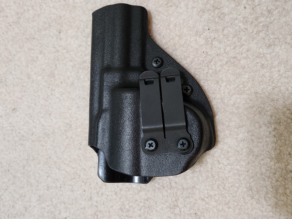 Ruger GP100 Wiley Clapp 3" Blued with JMCK AIWB holster-img-6