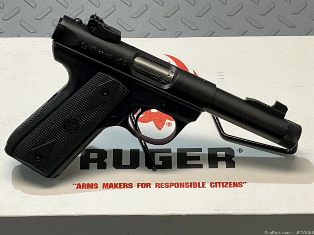 Ruger 22/45 Threaded Barrel Semi Auto Rimfire Handgun .22LR NO CC FEES-img-5
