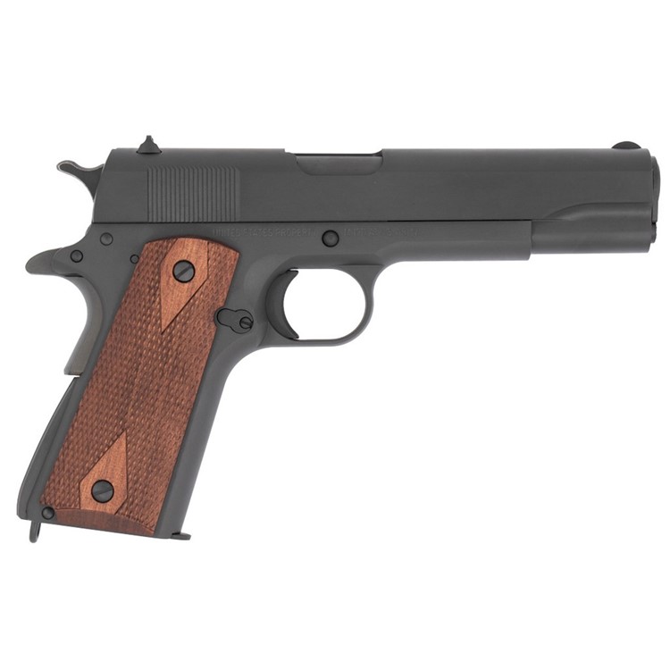 Tisas M 1911 A1 US Army 9MM 5" Barrel Black 2 7 Round Mags - 10100540-img-0