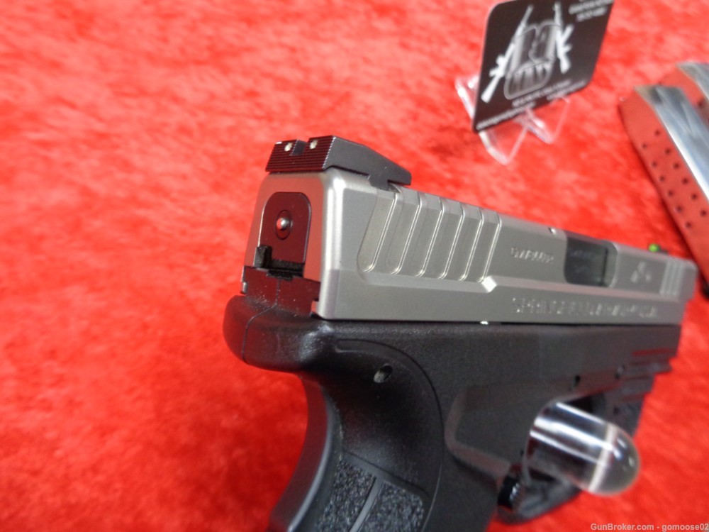 Springfield XD MOD 2 9mm Two Tone Crimson Trace Laser CT Stainless I TRADE -img-2