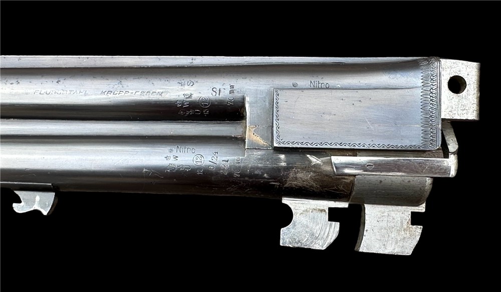 Christoph Funk 12 gauge Over & Under Shotgun Suhl engraved C&R German -img-19