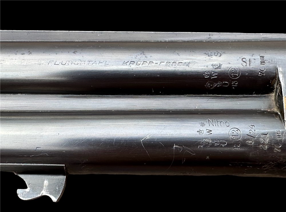 Christoph Funk 12 gauge Over & Under Shotgun Suhl engraved C&R German -img-21