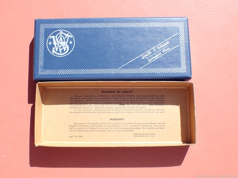 SMITH & WESSON MODEL 64 FACTORY .38 MILTARY & POLICE STAINLESS ORIGINAL BOX-img-4