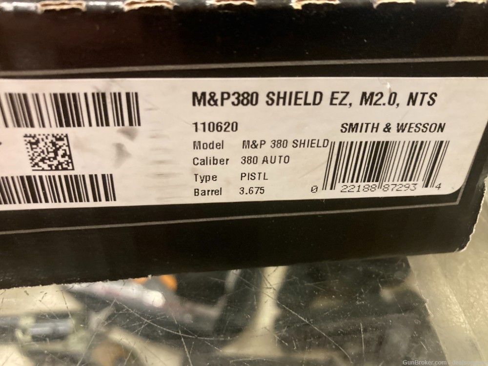  Smith & Wesson M&P Shield 380acp EZ #180023 NIB(no card fees added)-img-4
