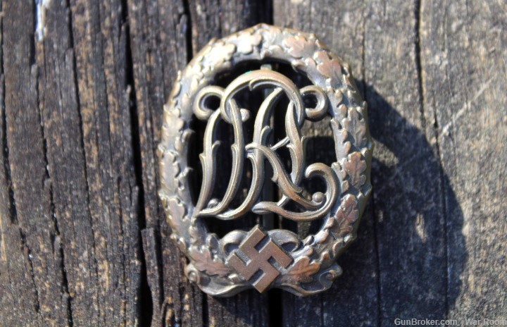 WWII German DRL Sports Badge in Bronze-img-2