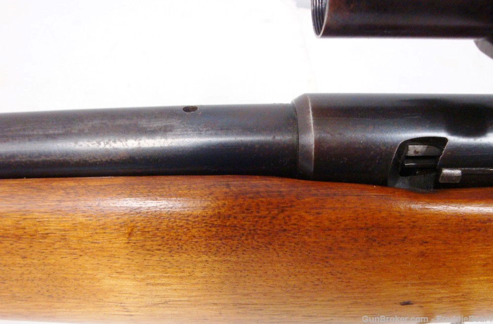 Mossberg 51M (b) .22LR Semi Auto Rifle w/ Old Weaver Scope & Msbg # 6 Mount-img-20