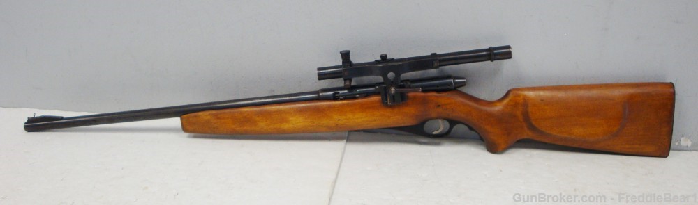 Mossberg 51M (b) .22LR Semi Auto Rifle w/ Old Weaver Scope & Msbg # 6 Mount-img-14