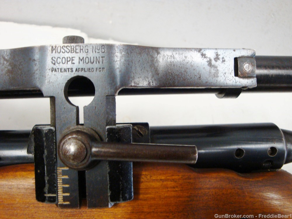 Mossberg 51M (b) .22LR Semi Auto Rifle w/ Old Weaver Scope & Msbg # 6 Mount-img-17