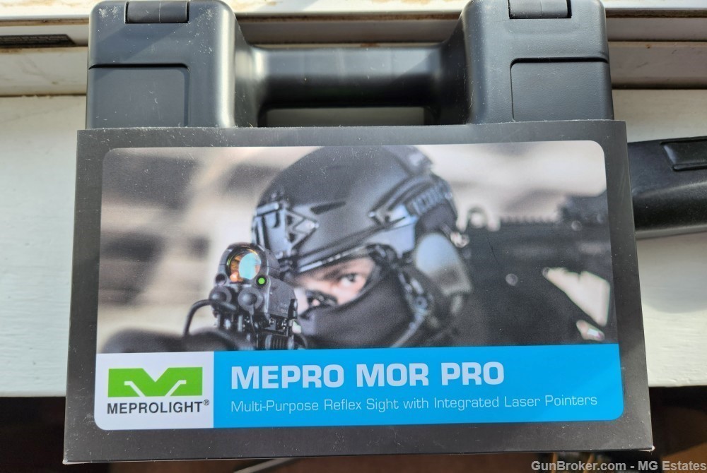 Meprolight Mor Pro Optic W/ FULL POWER IR & Visible Green Laser-img-9