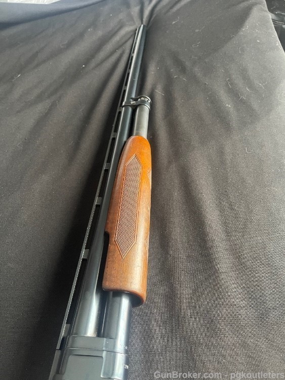 Winchester Model 12 y grade Trap Slide Action Shotgun-img-11