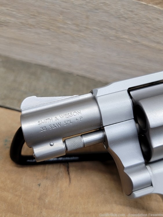 Smith & Wesson 642-1 .38 S&W Spl +P Revolver - Crimson Trace Laser Grip-img-1