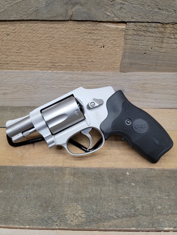Smith & Wesson 642-1 .38 S&W Spl +P Revolver - Crimson Trace Laser Grip-img-0