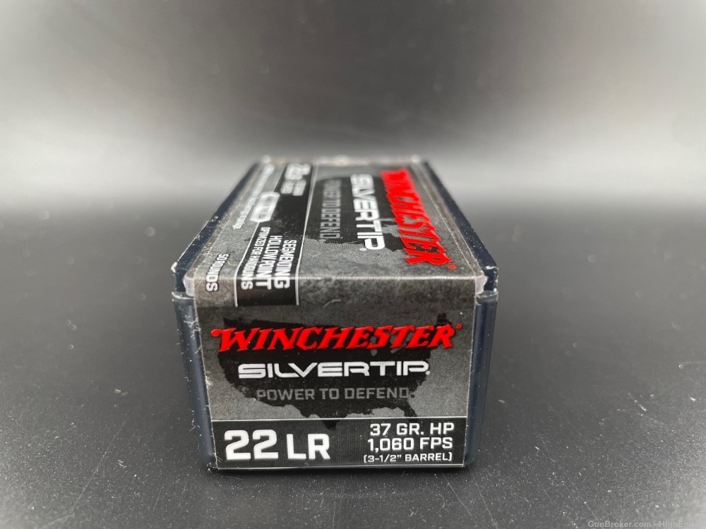 22LR Winchester Silvertip 37gr Personal Defense Segmented Hollow Point-img-1