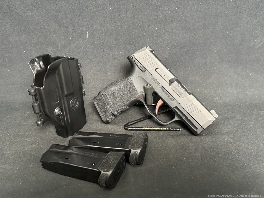 Sig Sauer P365 9mm - NS TS - Holster - Three (3) Magazines-img-0