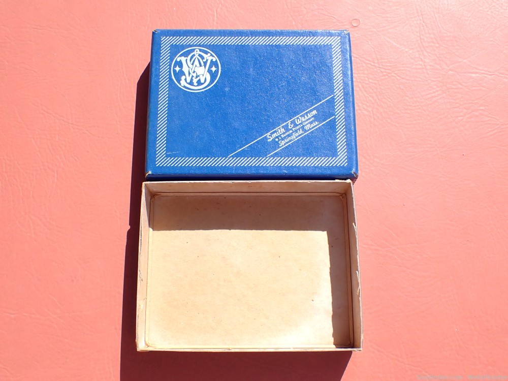 SMITH & WESSON MODEL 39 / 59 FACTORY 9MM ORIGINAL TWO PIECE BOX-img-1