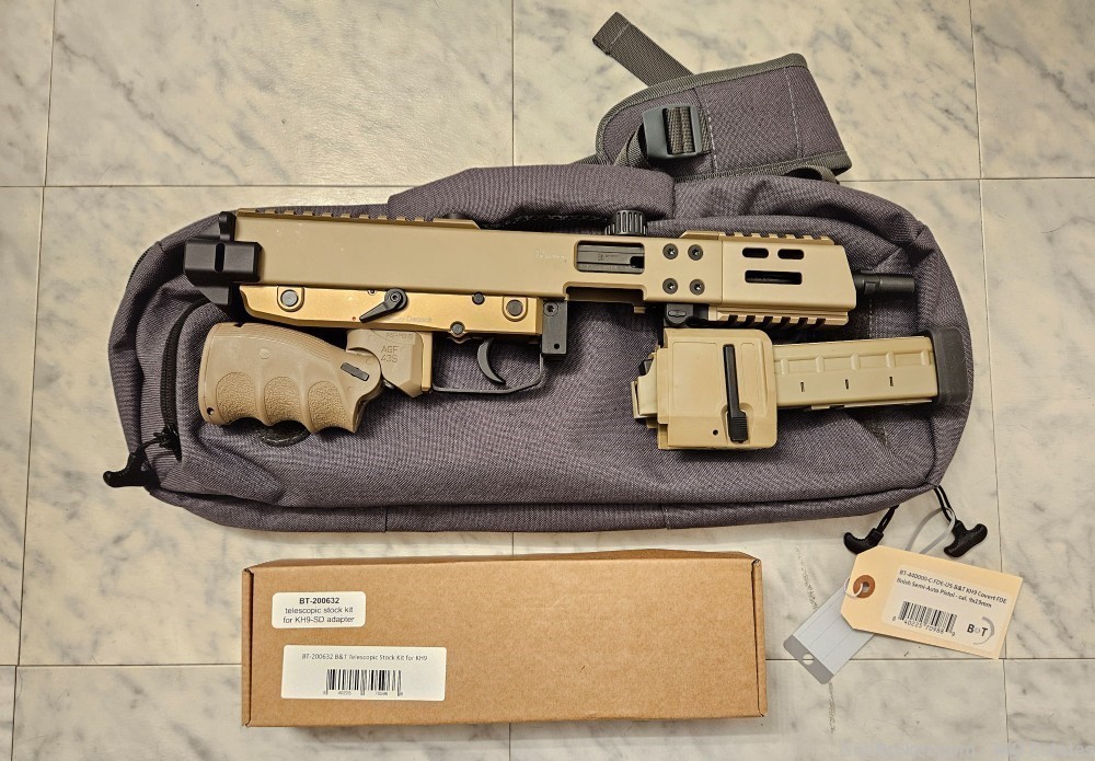 B&T KH9 Covert Rare Limited Swiss Import - Folding Gun-img-2