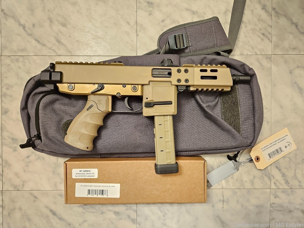B&T KH9 Covert Rare Limited Swiss Import - Folding Gun-img-1