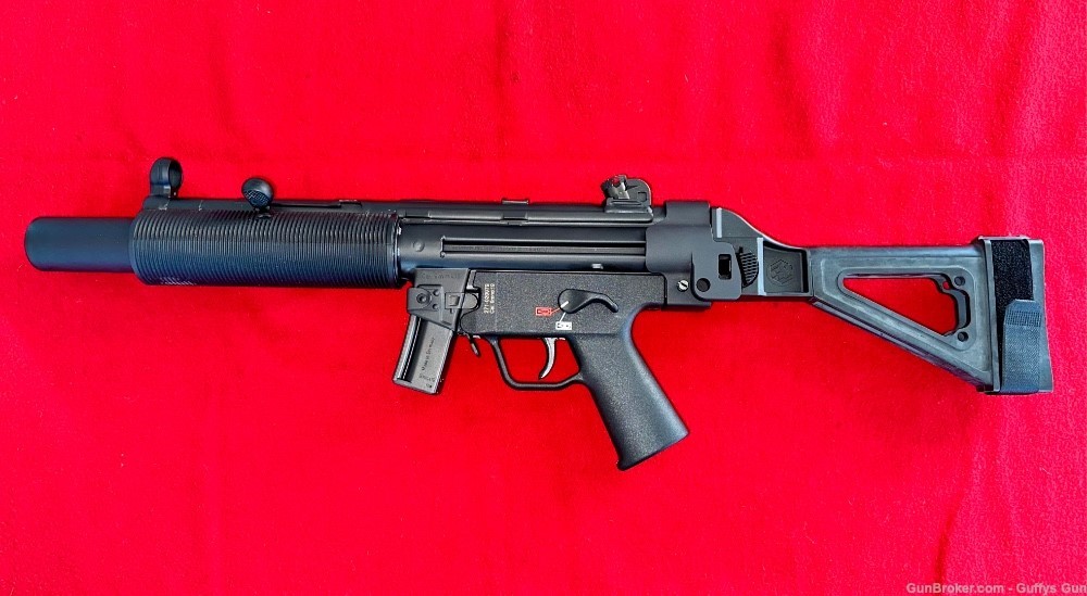 Heckler & Koch HK SP5-SD Suppressed 9mm Semi-Auto Pistol-img-0