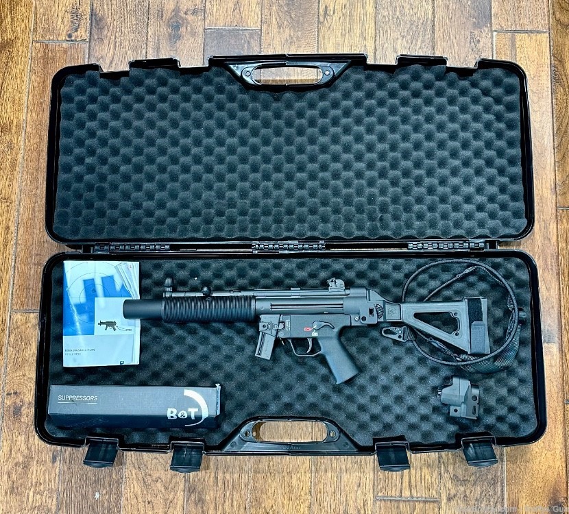 Heckler & Koch HK SP5-SD Suppressed 9mm Semi-Auto Pistol-img-16