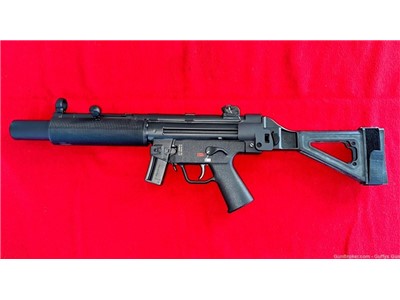 Heckler & Koch HK SP5-SD Suppressed 9mm Semi-Auto Pistol