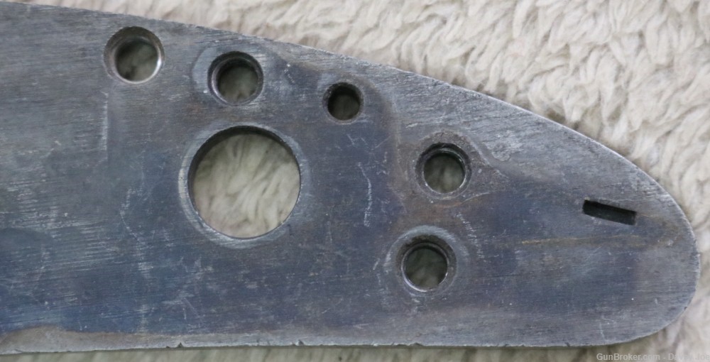 Mystery US Springfield trapdoor lockplate dated 1883-img-3