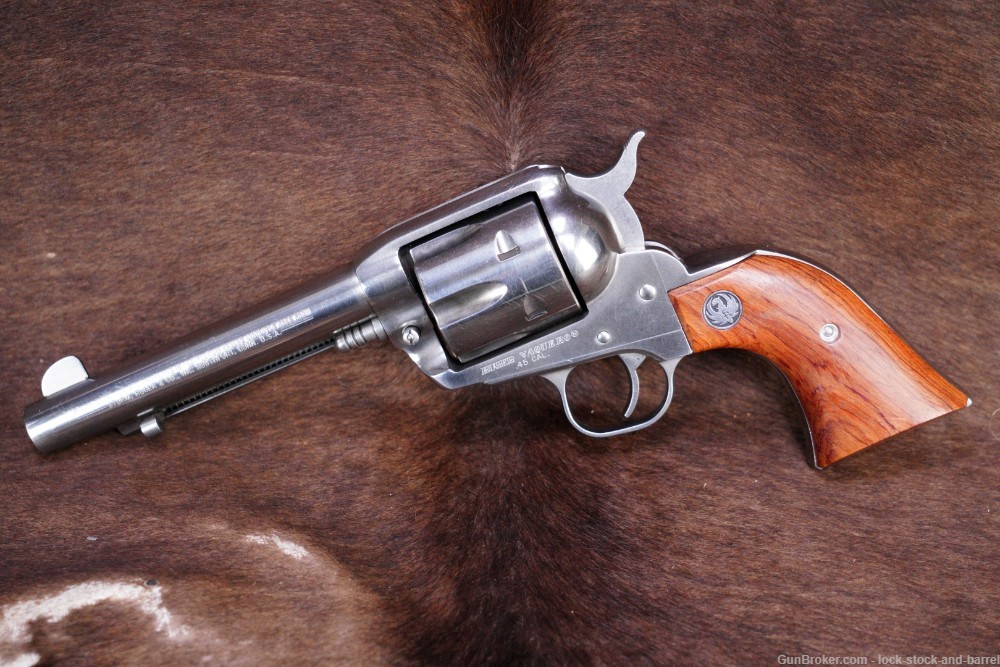Ruger Vaquero Model 00553 .45 Colt 5 1/2” Single Action Revolver 2001-img-3