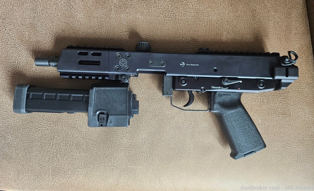 B&T KH9 Covert - Black Swiss Import Folding Gun-img-4