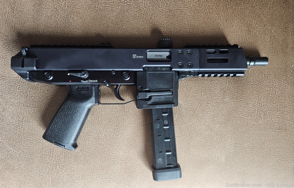 B&T KH9 Covert - Black Swiss Import Folding Gun-img-2