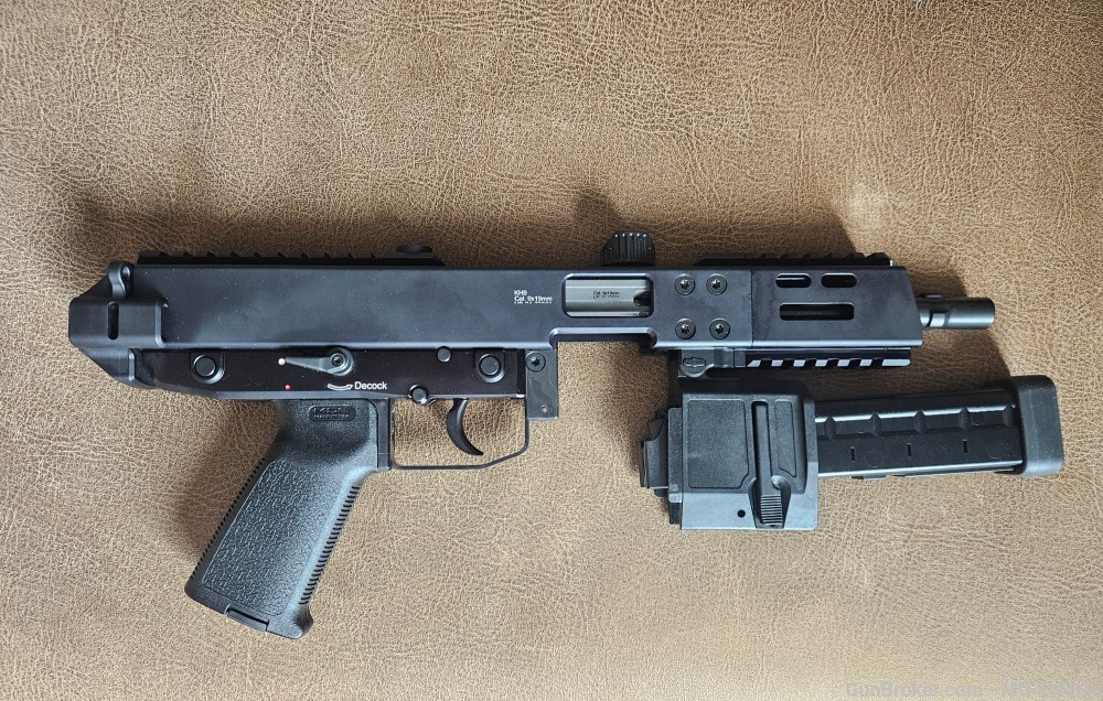 B&T KH9 Covert - Black Swiss Import Folding Gun-img-5