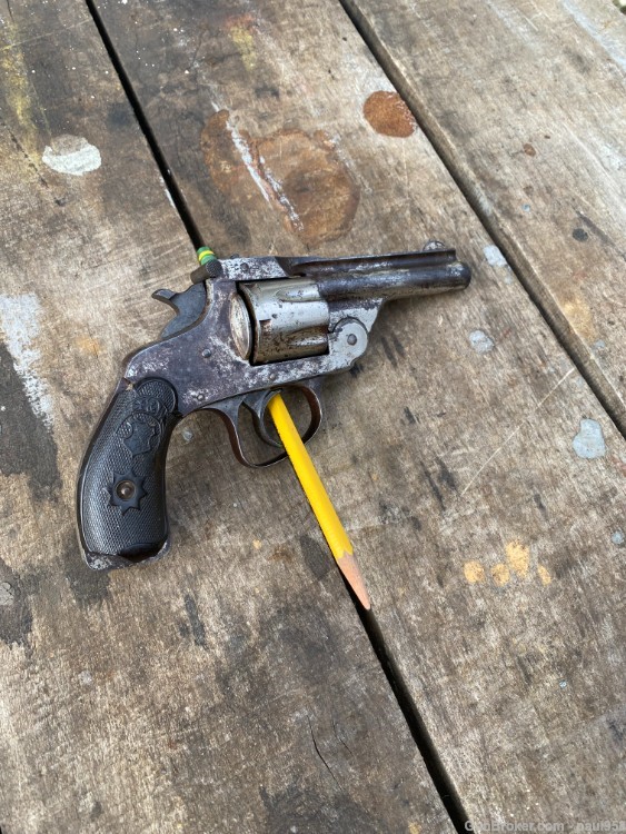 Antique Forehand and Wadsworth Revolver .32 cal-img-2